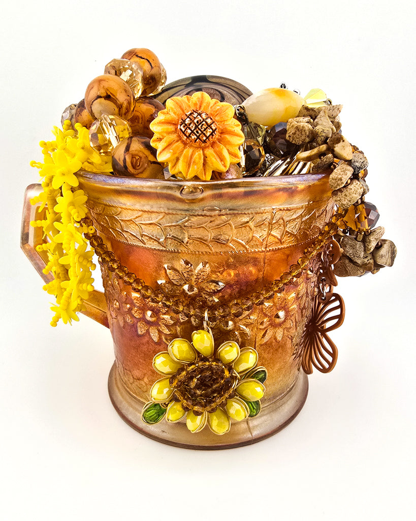 Sunlit Meadow Jewelry Jar